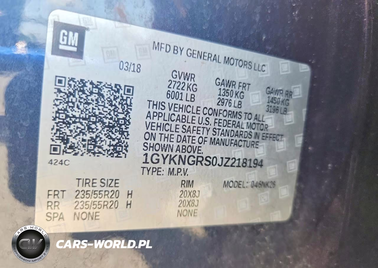 2018 Cadillac Xt5 Platinum VIN:1GYKNGRS0JZ218194 - 13
