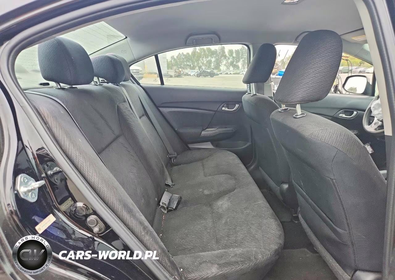 2013 Honda Civic Lx VIN:19XFB2F58DE235939 - 10