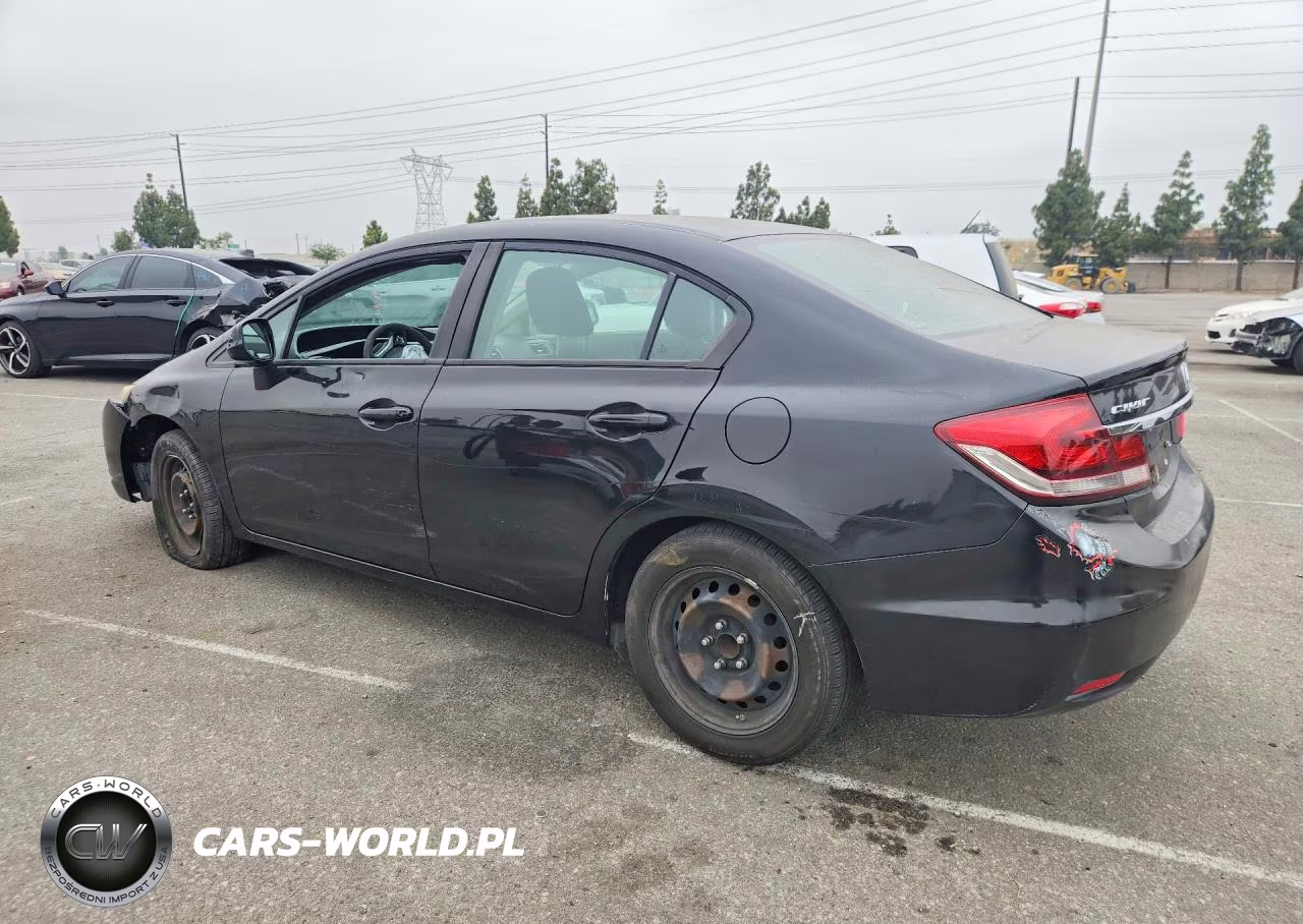 2013 Honda Civic Lx VIN:19XFB2F58DE235939 - 2