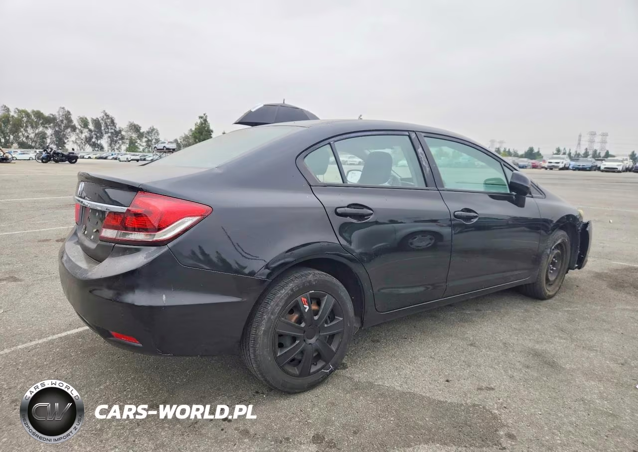 2013 Honda Civic Lx VIN:19XFB2F58DE235939 - 3