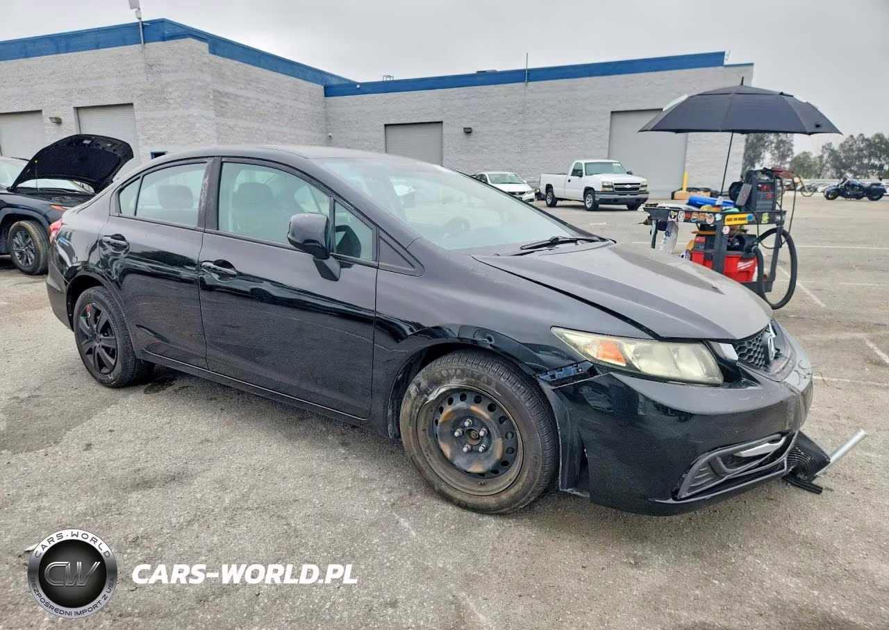 2013 Honda Civic Lx VIN:19XFB2F58DE235939 - 4