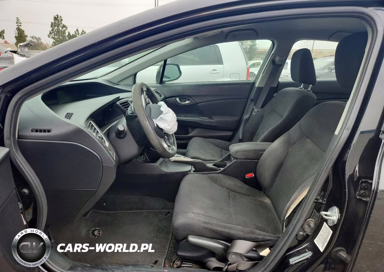2013 Honda Civic Lx VIN:19XFB2F58DE235939 - 7