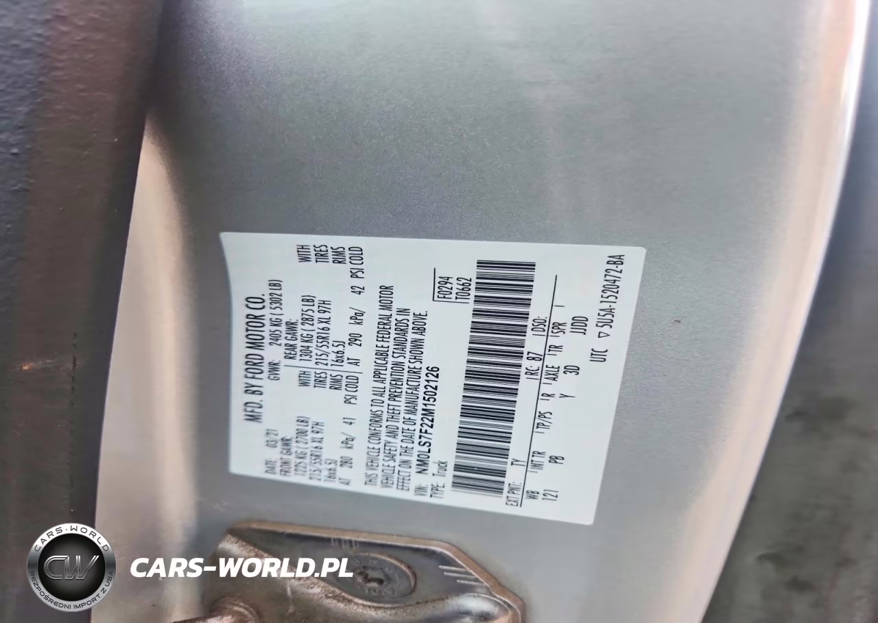 2021 Ford Transit Connect Xlt VIN:NM0LS7F22M1502126 - 12