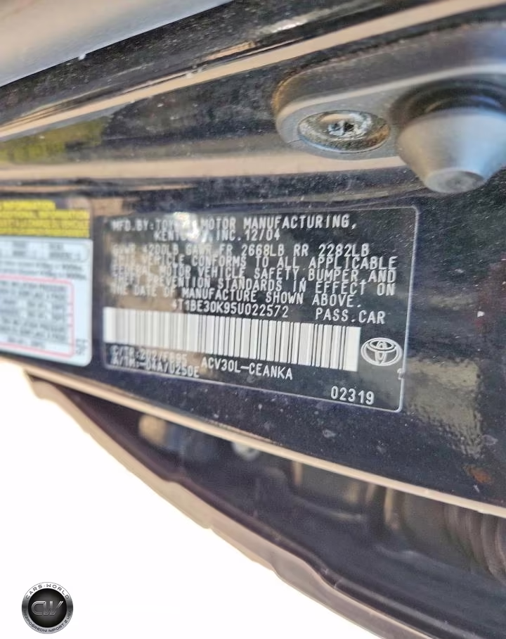 2005 Toyota Camry Le VIN:4T1BE30K95U022572 - 13