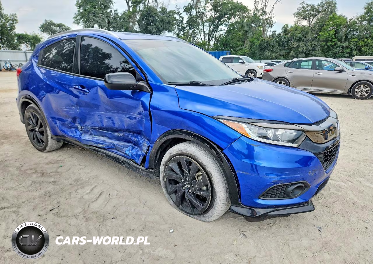 2021 Honda Hr-V Sport VIN:3CZRU5H17MM733469 - 4