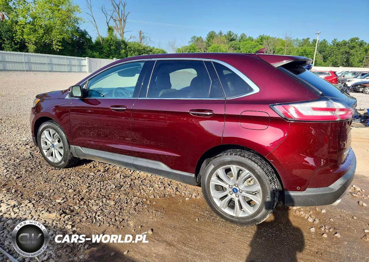 2019 Ford Edge Titanium VIN:2FMPK4K90KBC10283 - 2
