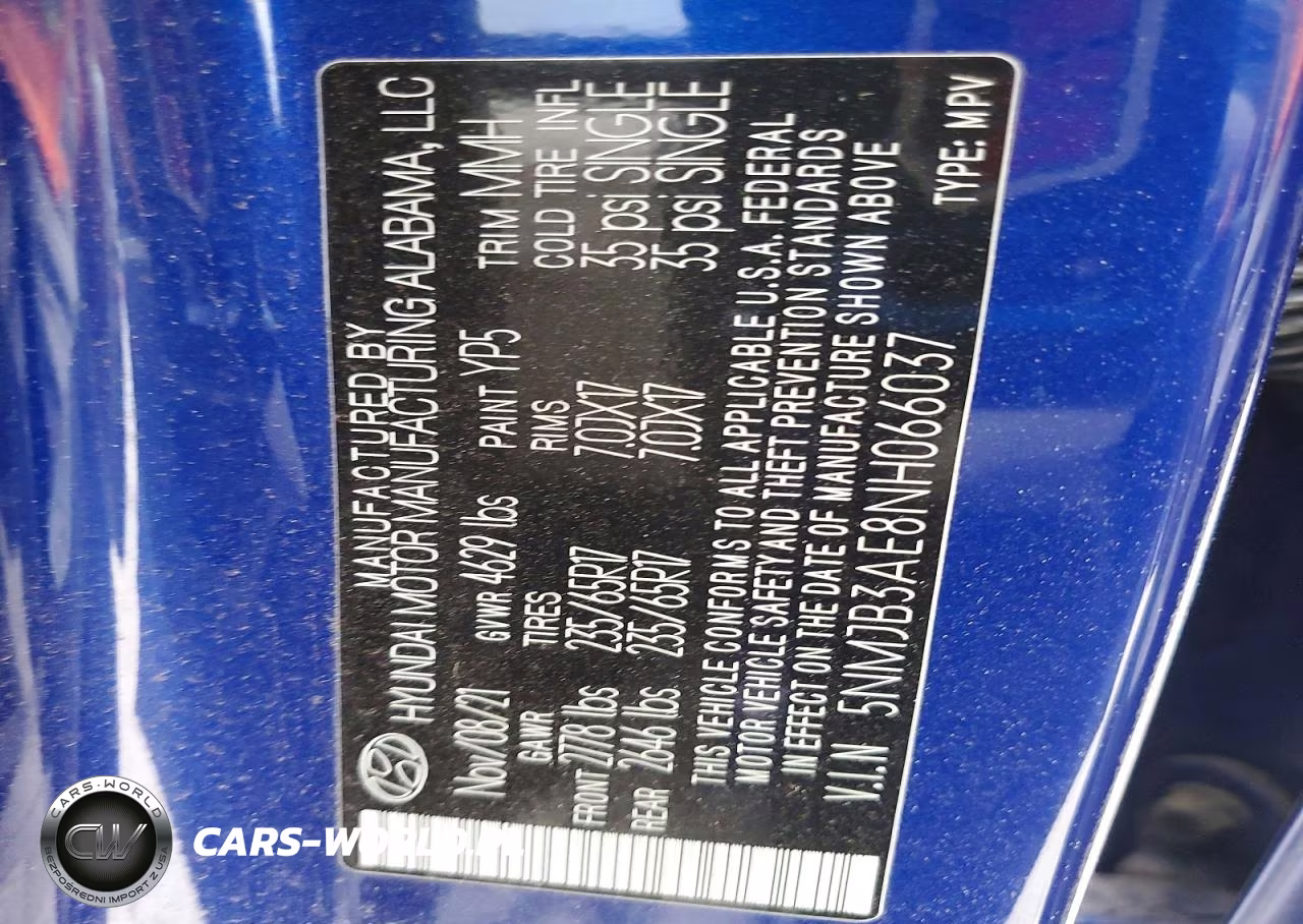 2022 Hyundai Tucson Sel VIN:5NMJB3AE8NH066037 - 13