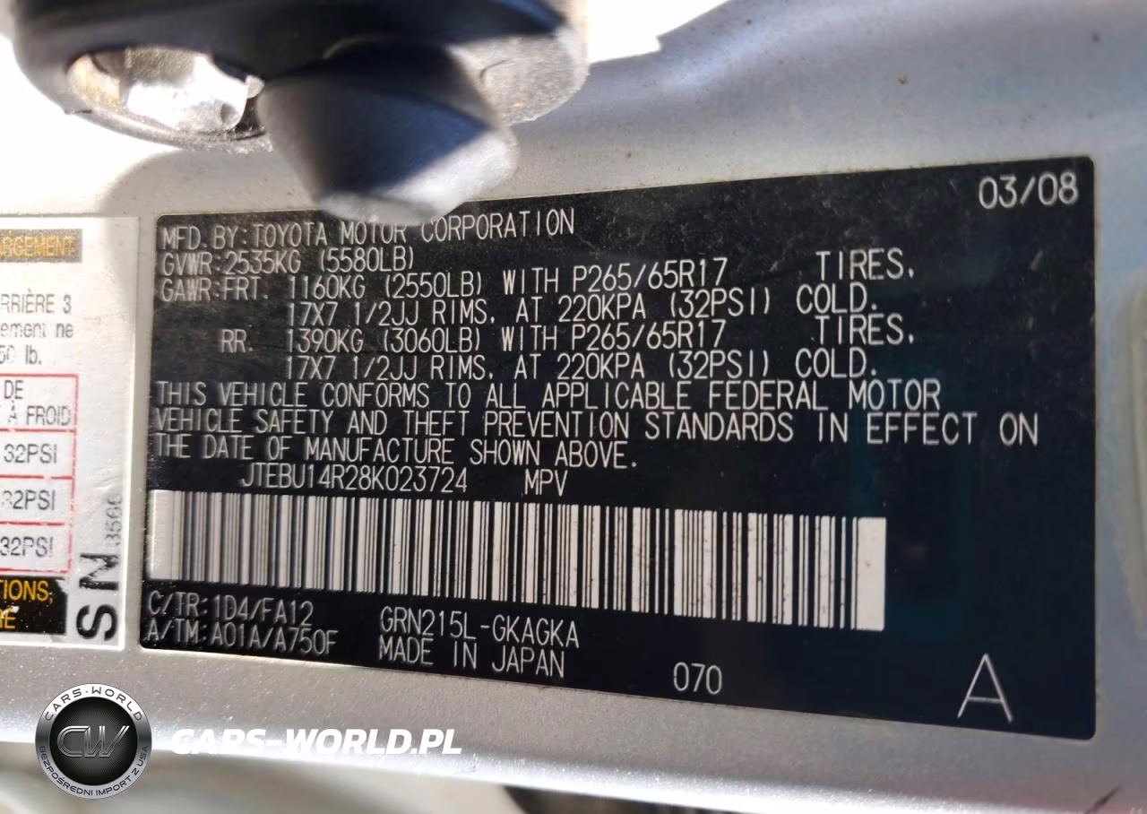 2008 Toyota 4Runner Sr5 VIN:JTEBU14R28K023724 - 13