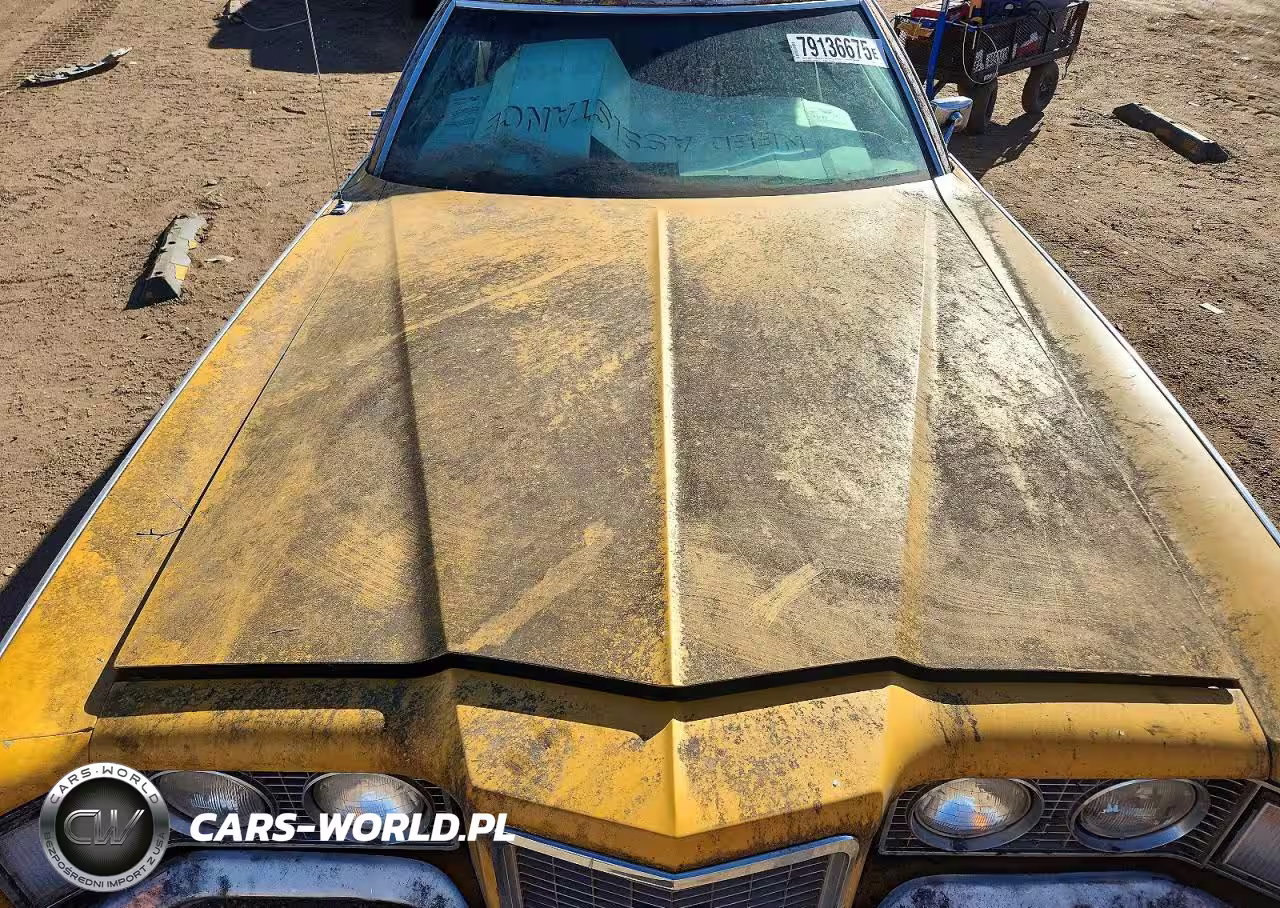 1972 Merc Montego VIN:72H11H626774 - 11