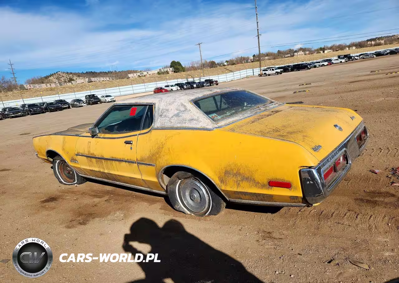 1972 Merc Montego VIN:72H11H626774 - 2