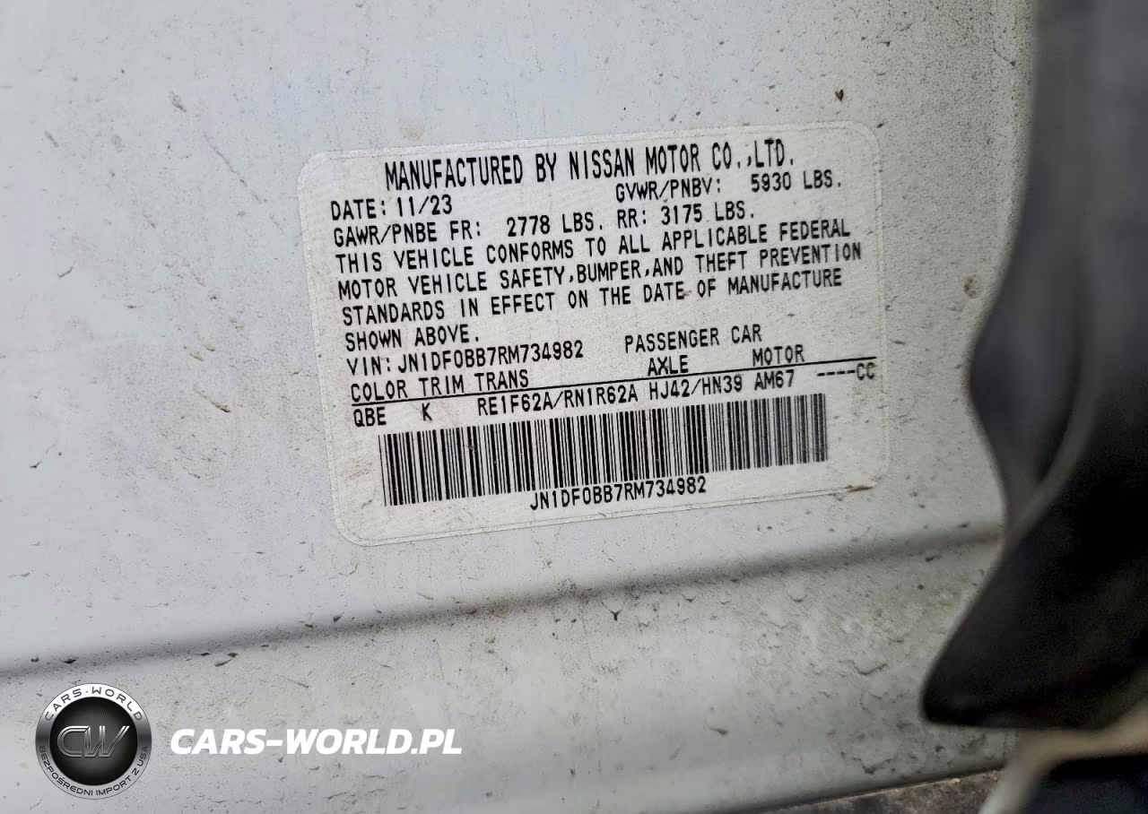 2024 Nissan Ariya Engage+ E-4Orce VIN:JN1DF0BB7RM734982 - 12