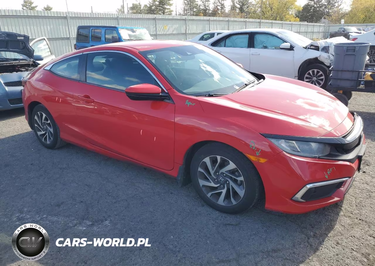 2019 Honda Civic Lx VIN:2HGFC4B67KH305893 - 4