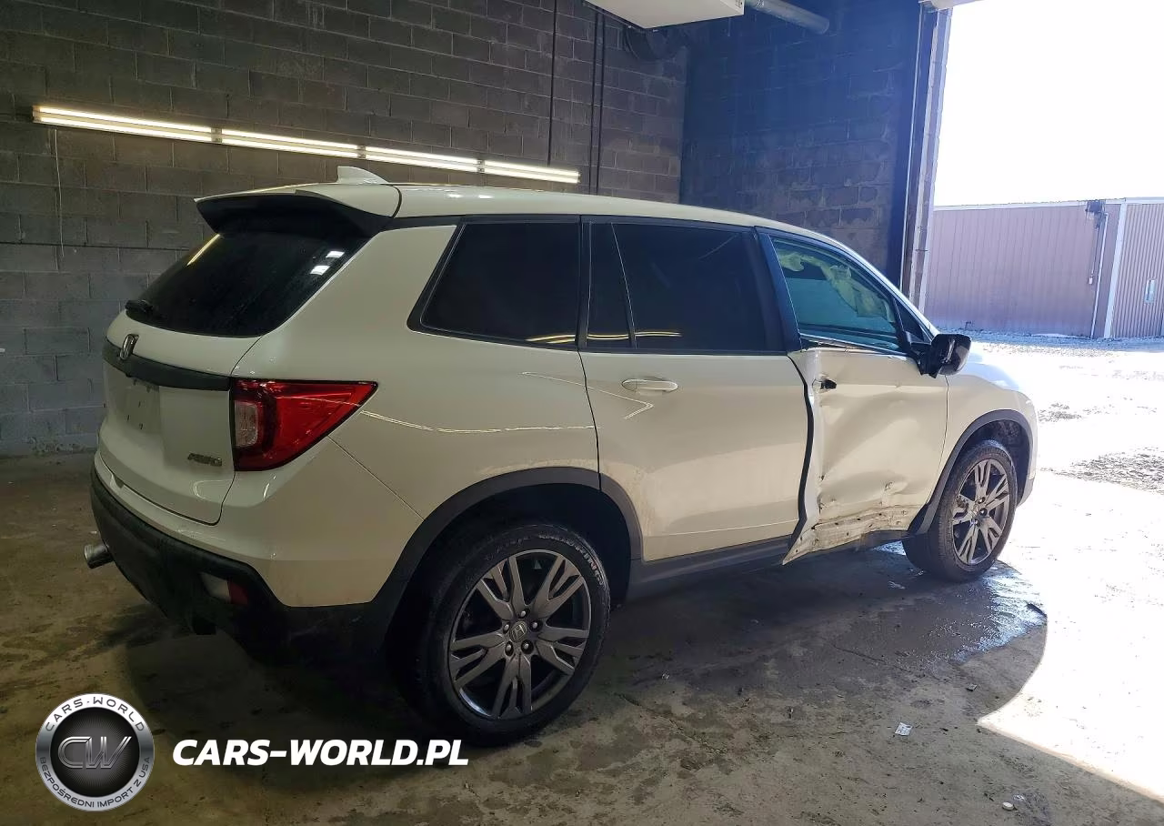 2021 Honda Passport Exl VIN:5FNYF8H56MB035326 - 3