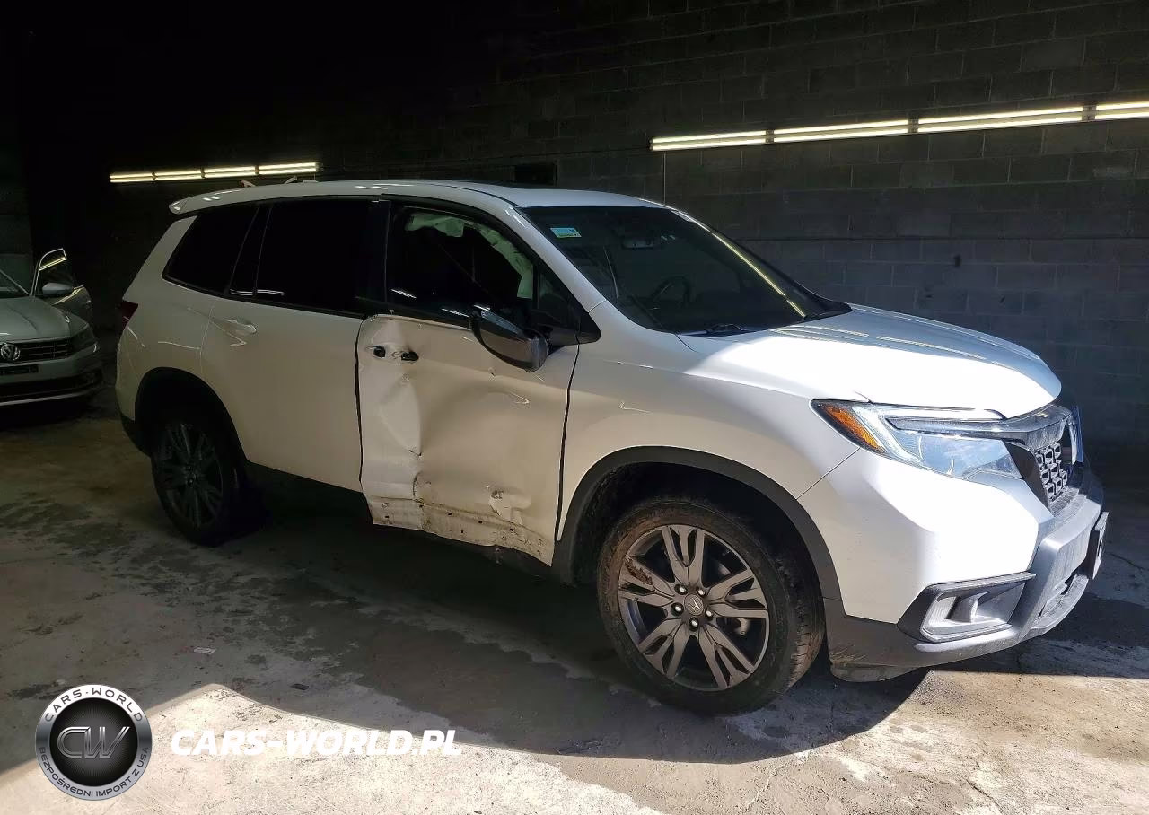 2021 Honda Passport Exl VIN:5FNYF8H56MB035326 - 4
