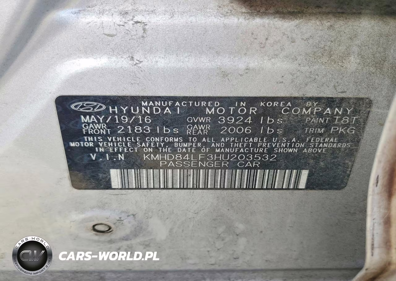 2017 Hyundai Elantra Se VIN:KMHD84LF3HU203532 - 12