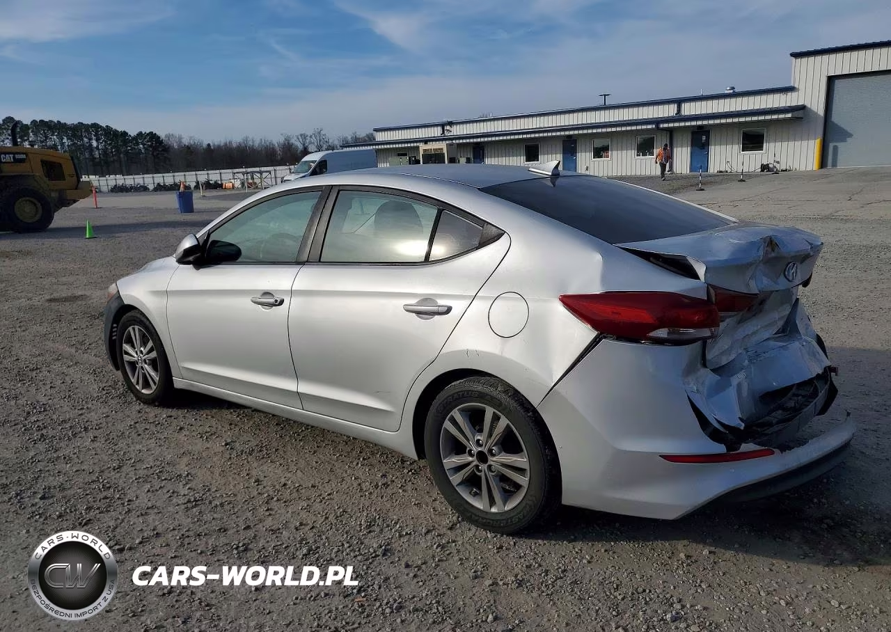 2017 Hyundai Elantra Se VIN:KMHD84LF3HU203532 - 2