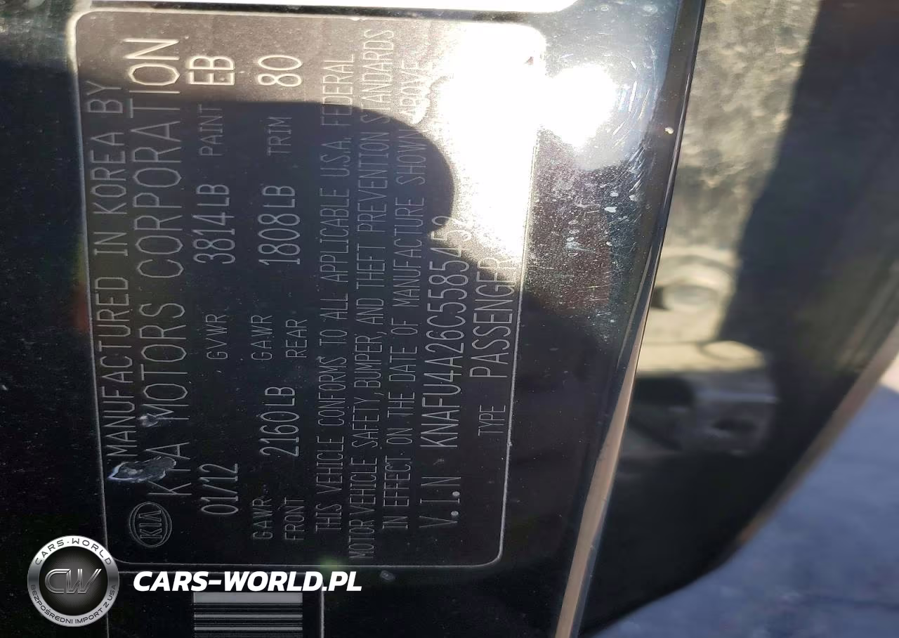 2012 Kia Forte Ex VIN:KNAFU4A26C5585452 - 12