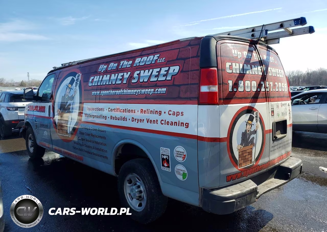 2019 Chev Express G3500 VIN:1GCZGHFG4K1367759 - 2
