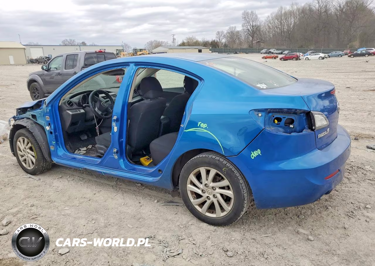 2012 Mazda 3 I VIN:JM1BL1V71C1679304 - 2