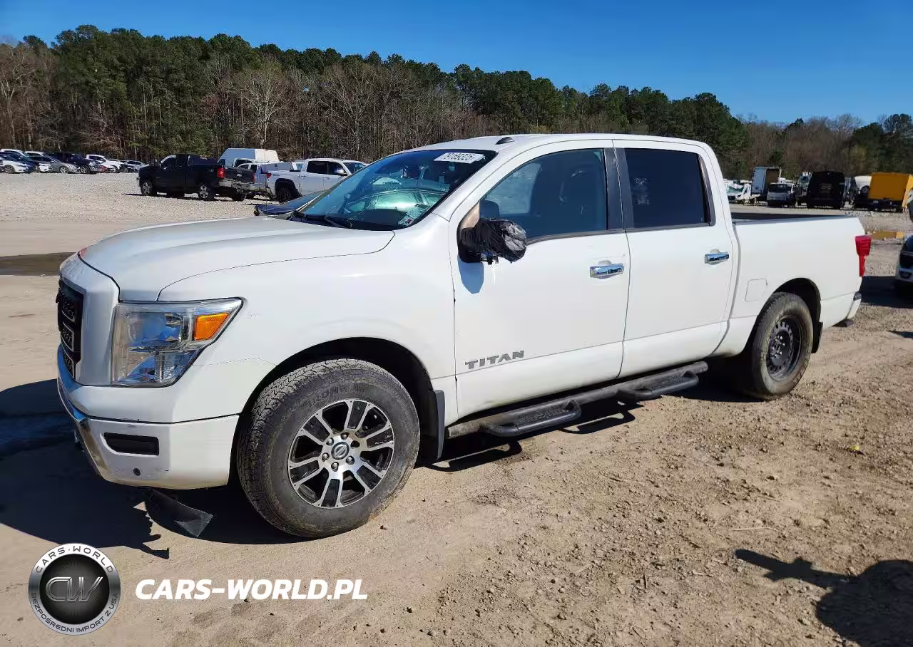 2021 Nissan Titan Sv 4Wd 5.6L V8 Crew Cab