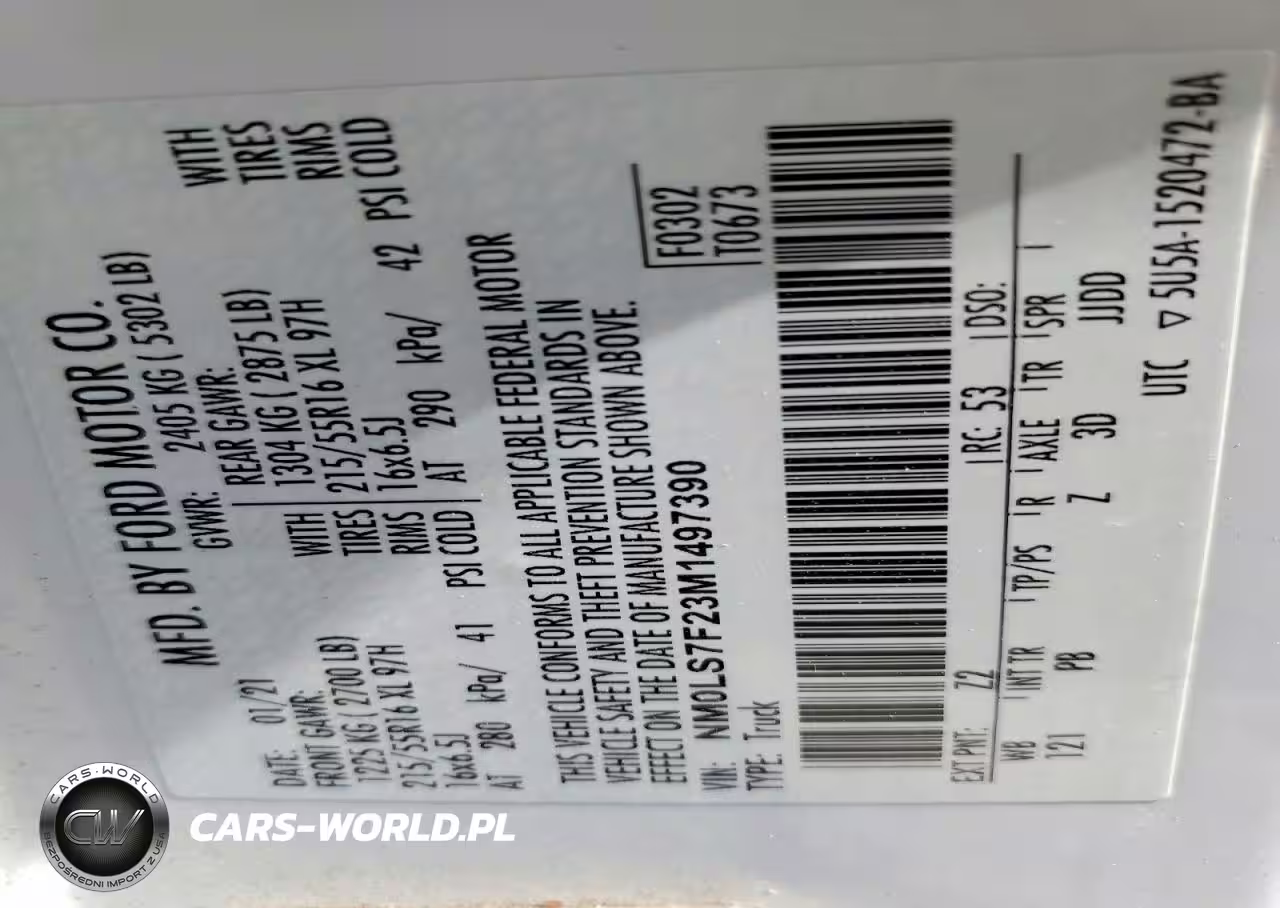 2021 Ford Transit Connect Xlt VIN:NM0LS7F23M1497390 - 12