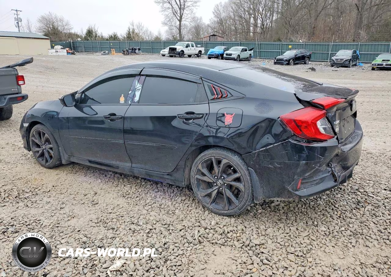 2020 Honda Civic Sport VIN:19XFC2F85LE009461 - 2
