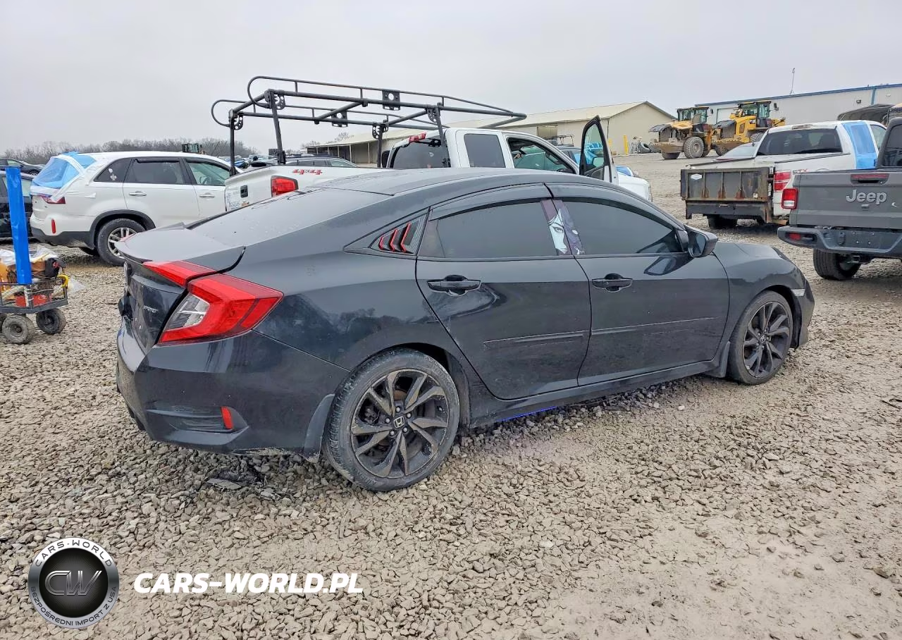 2020 Honda Civic Sport VIN:19XFC2F85LE009461 - 3