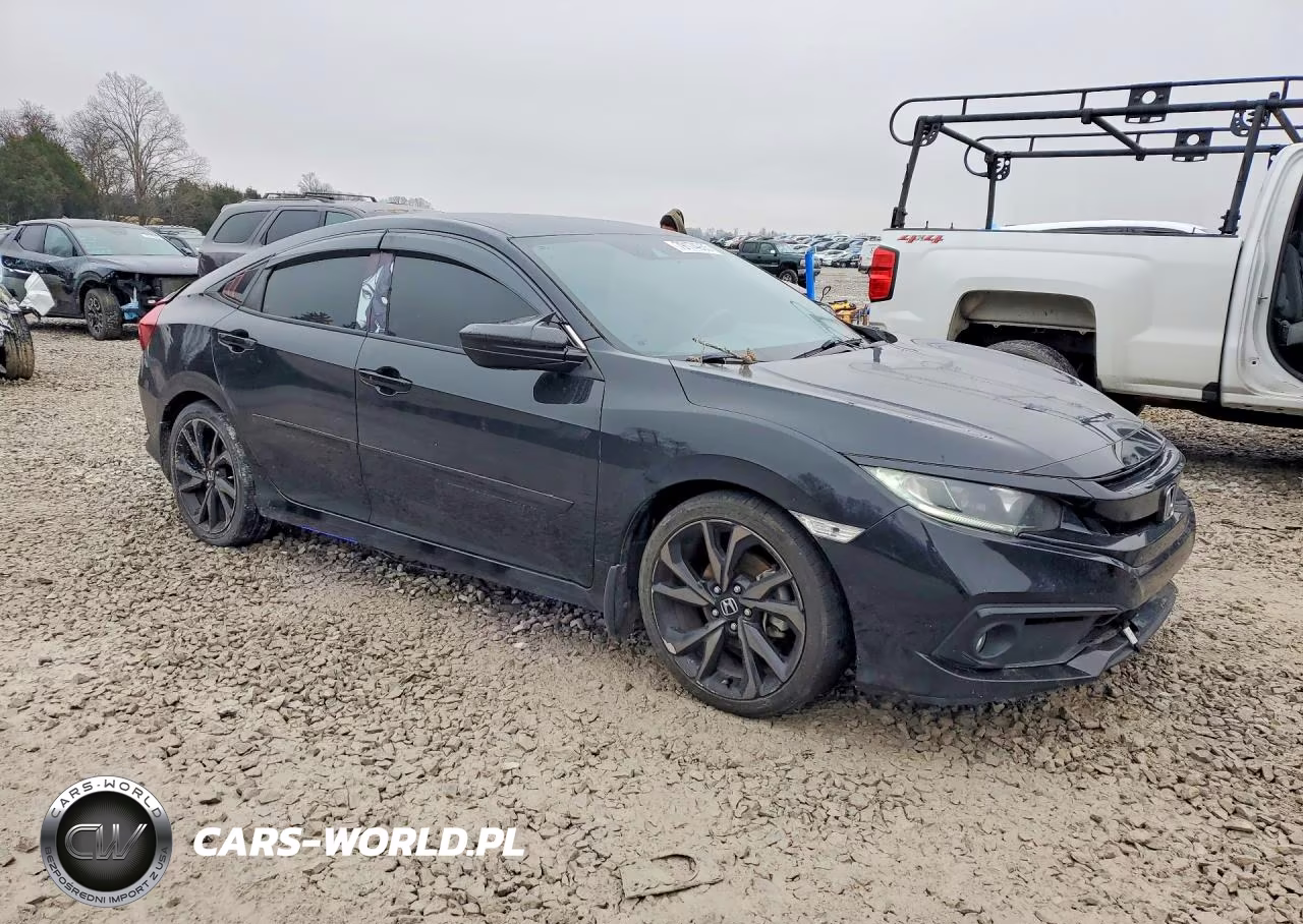 2020 Honda Civic Sport VIN:19XFC2F85LE009461 - 4