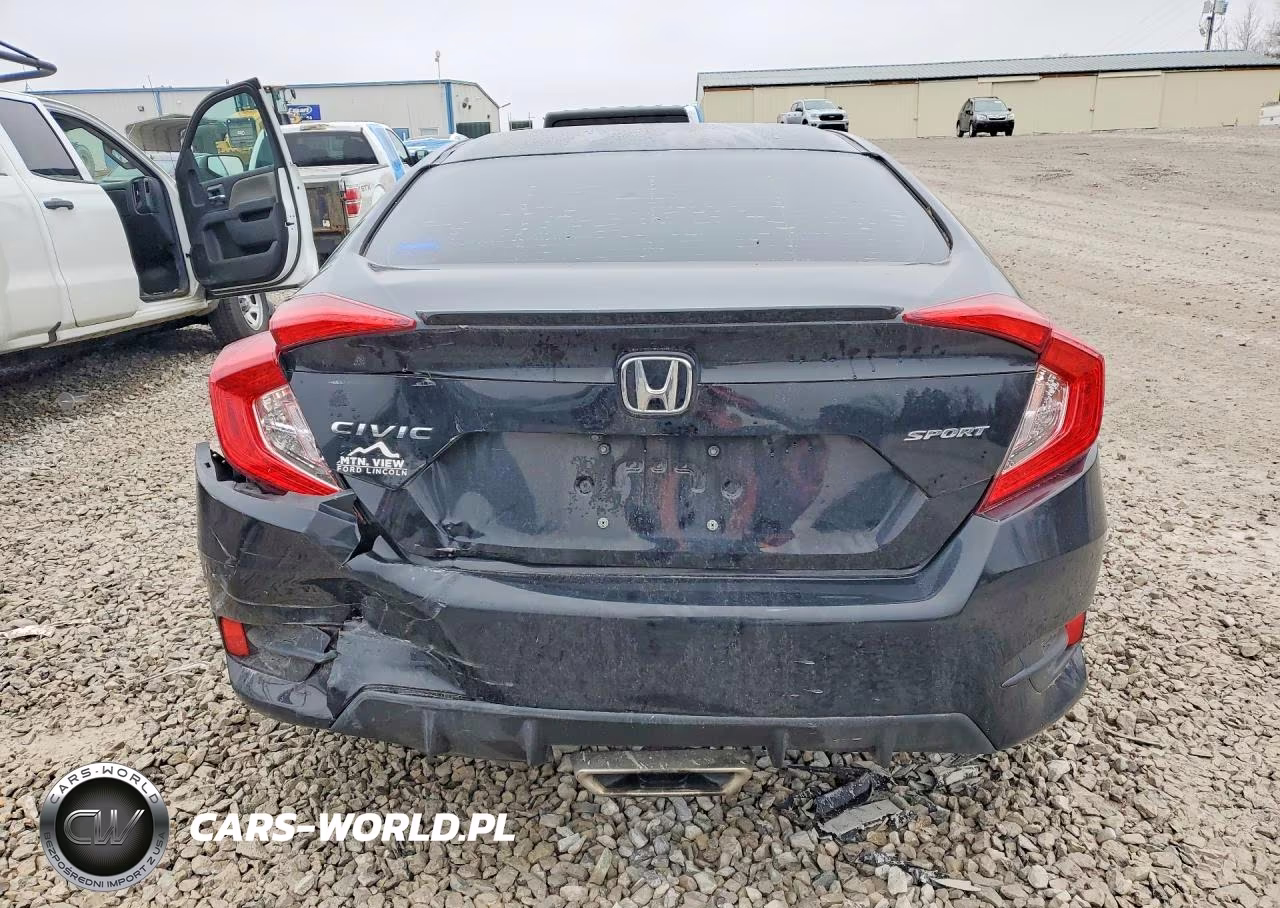 2020 Honda Civic Sport VIN:19XFC2F85LE009461 - 6