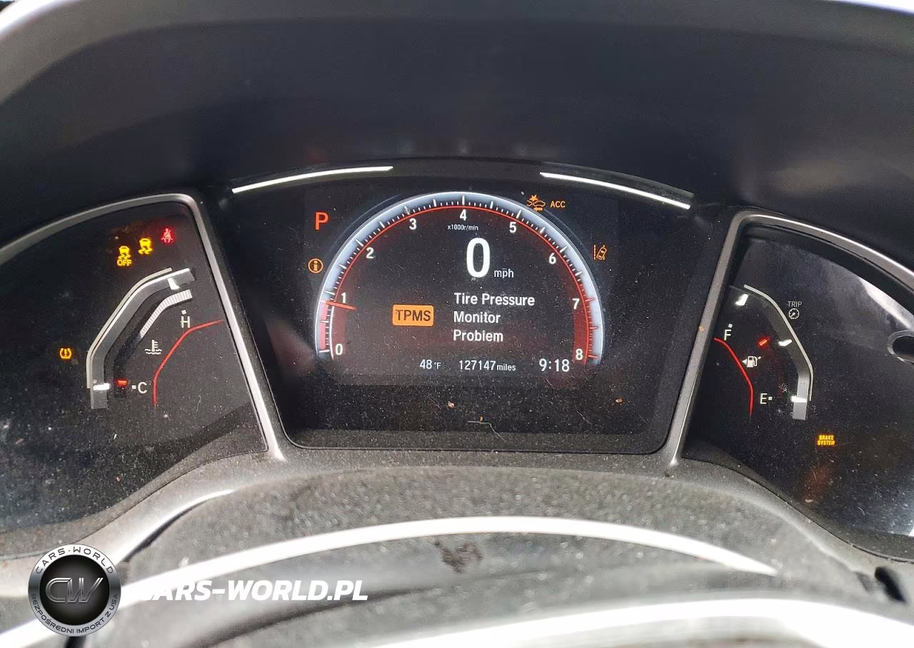 2020 Honda Civic Sport VIN:19XFC2F85LE009461 - 9