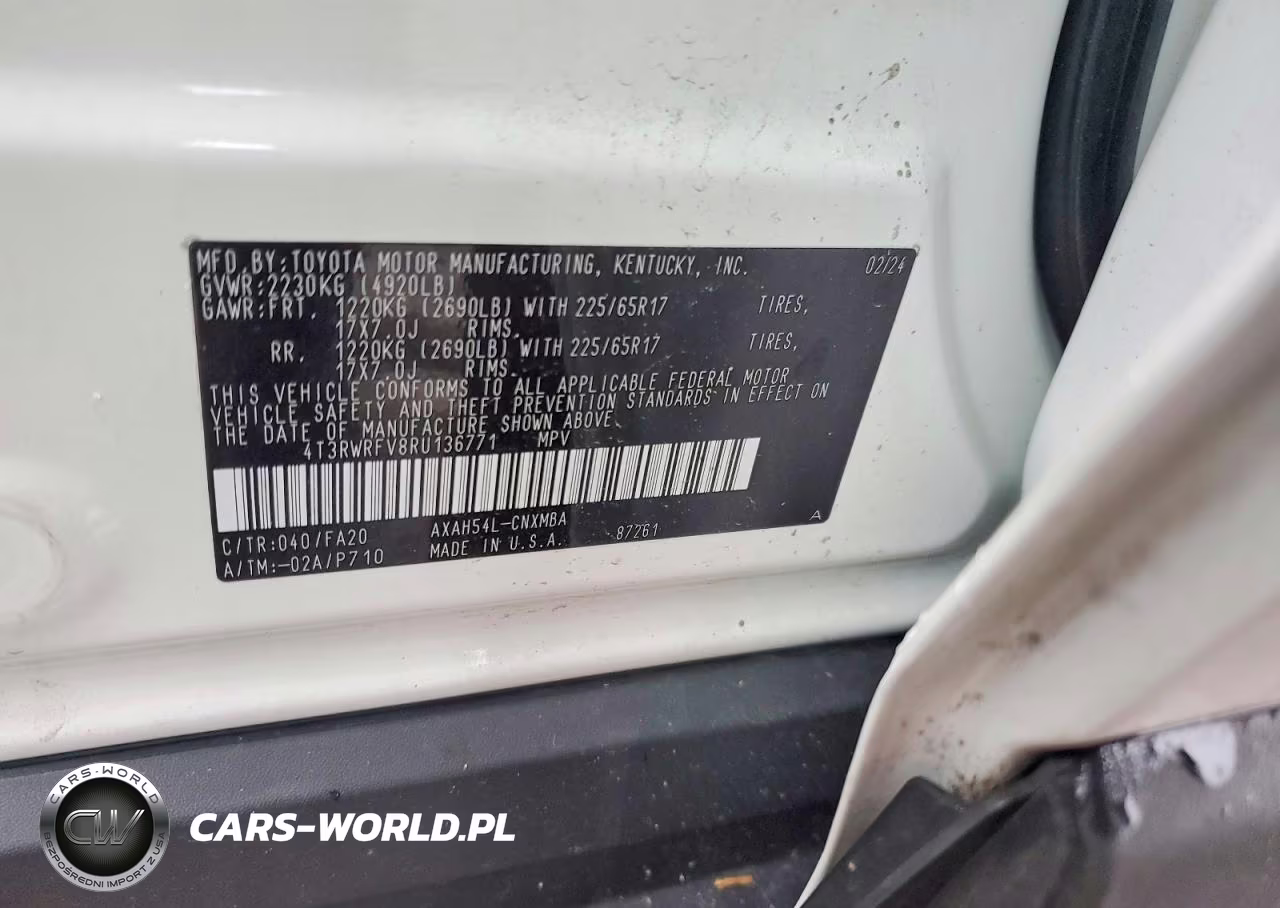 2024 Toyota Rav4 Hybrid Xle VIN:4T3RWRFV8RU136771 - 13