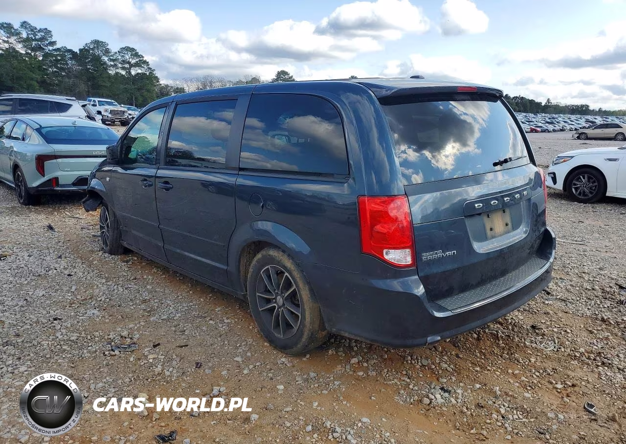 2014 Dodge Grand Caravan Se VIN:2C4RDGBG6ER405744 - 2