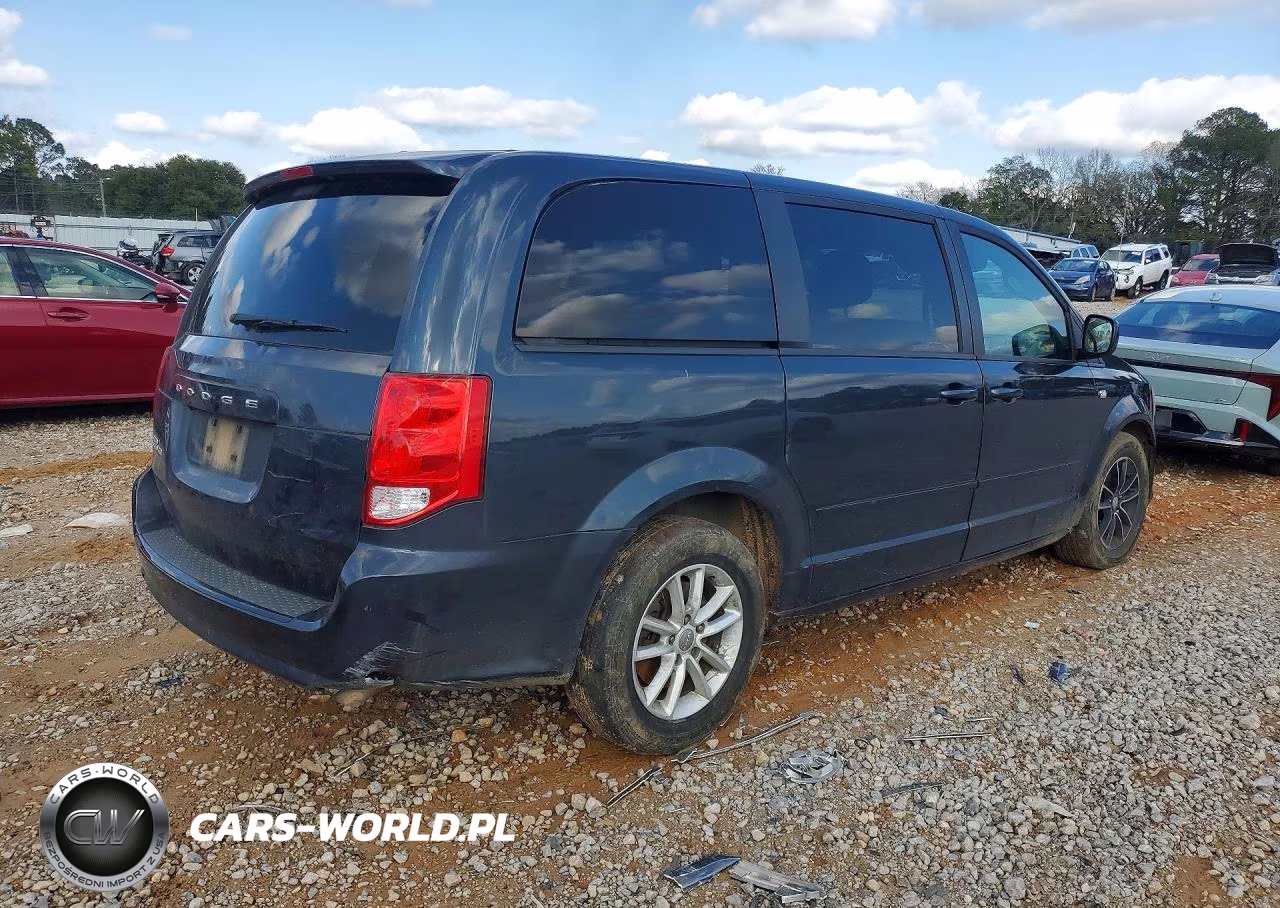 2014 Dodge Grand Caravan Se VIN:2C4RDGBG6ER405744 - 3