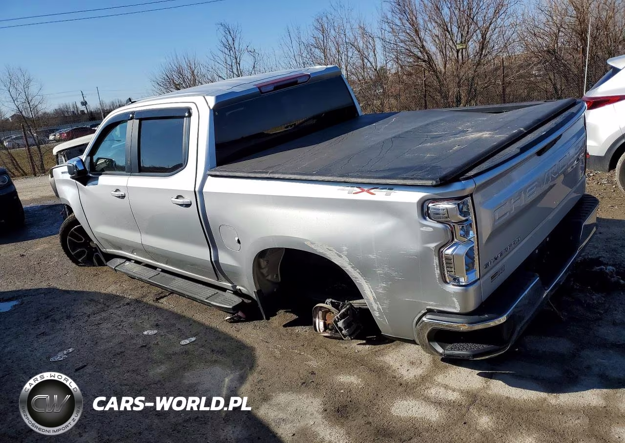 2022 Chevrolet Silverado Ltd K1500 Lt-L VIN:3GCPYJEK9NG125895 - 2