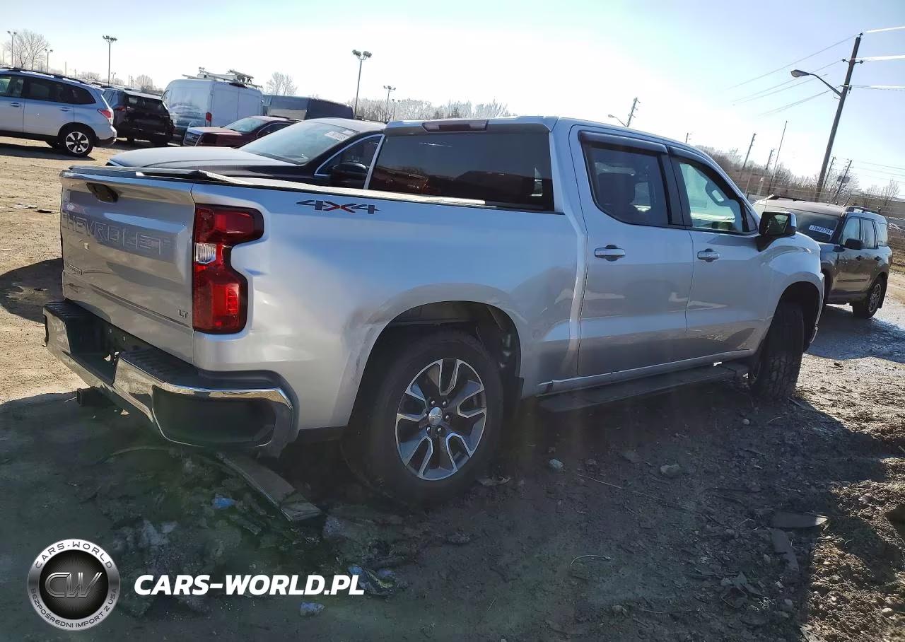 2022 Chevrolet Silverado Ltd K1500 Lt-L VIN:3GCPYJEK9NG125895 - 3
