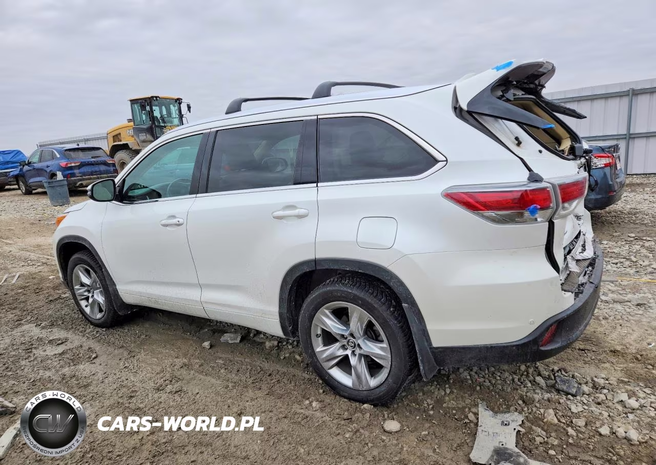 2016 Toyota Highlander Limited VIN:5TDDKRFH6GS284870 - 2