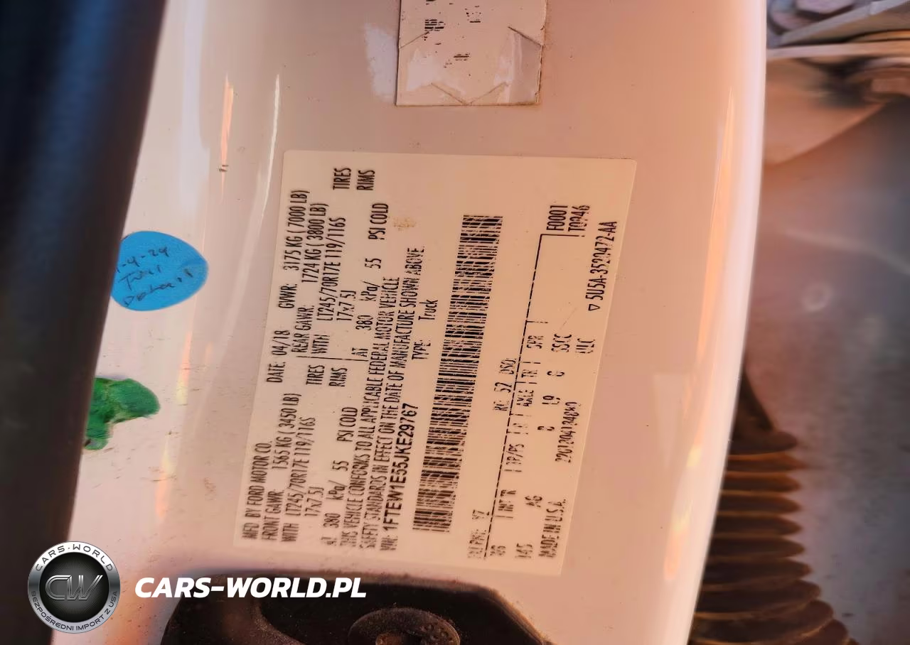 2018 Ford F150 Supercrew VIN:1FTEW1E55JKE29767 - 12