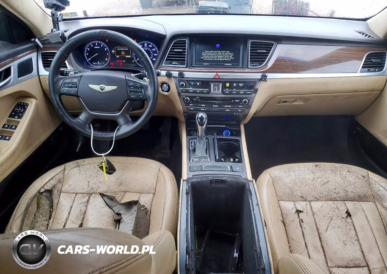 2016 Hyundai Genesis 3.8L VIN:KMHGN4JE0GU141022 - 8