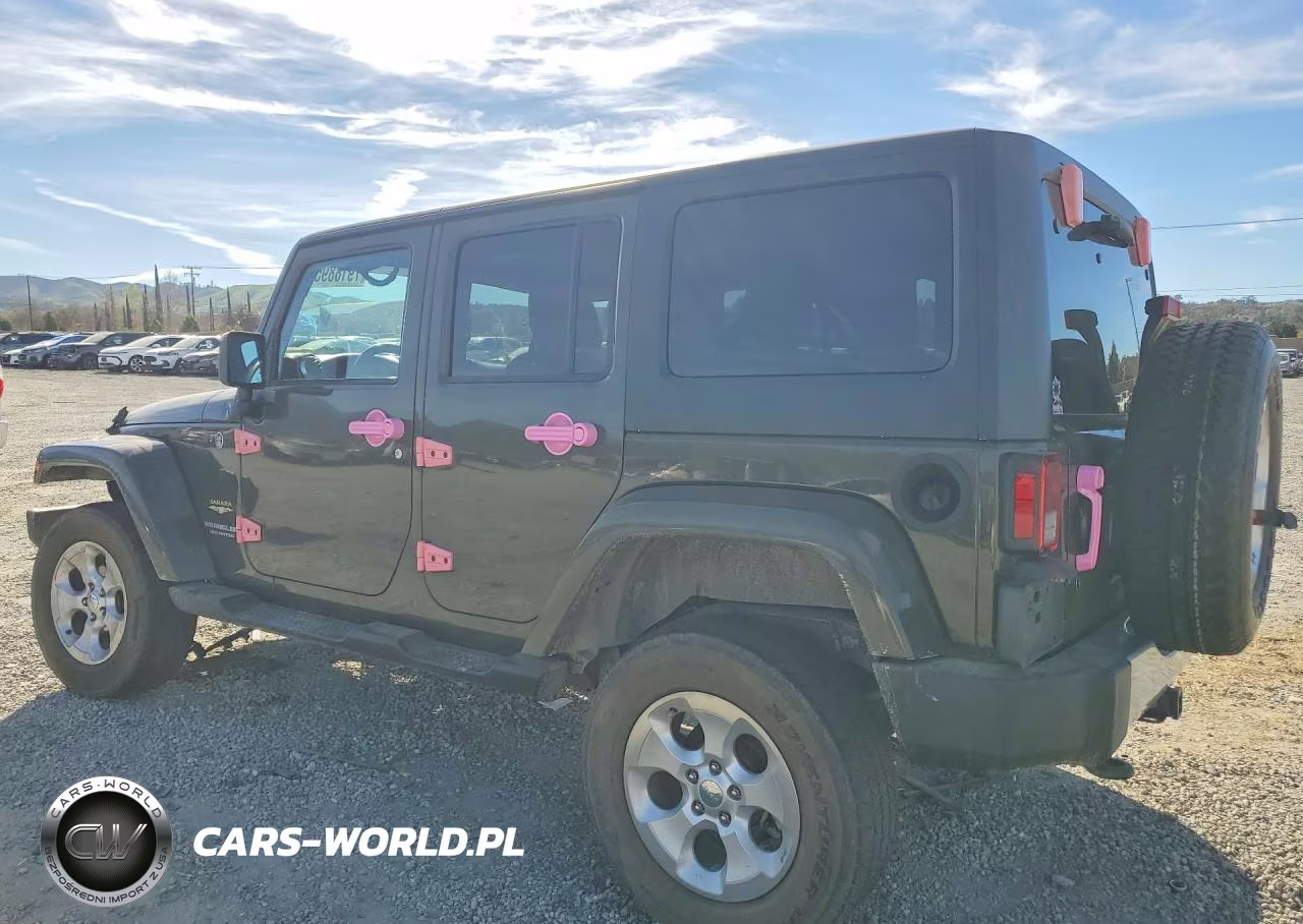 2015 Jeep Wrangler Unlimited Sahara VIN:1C4BJWEG6FL751853 - 2