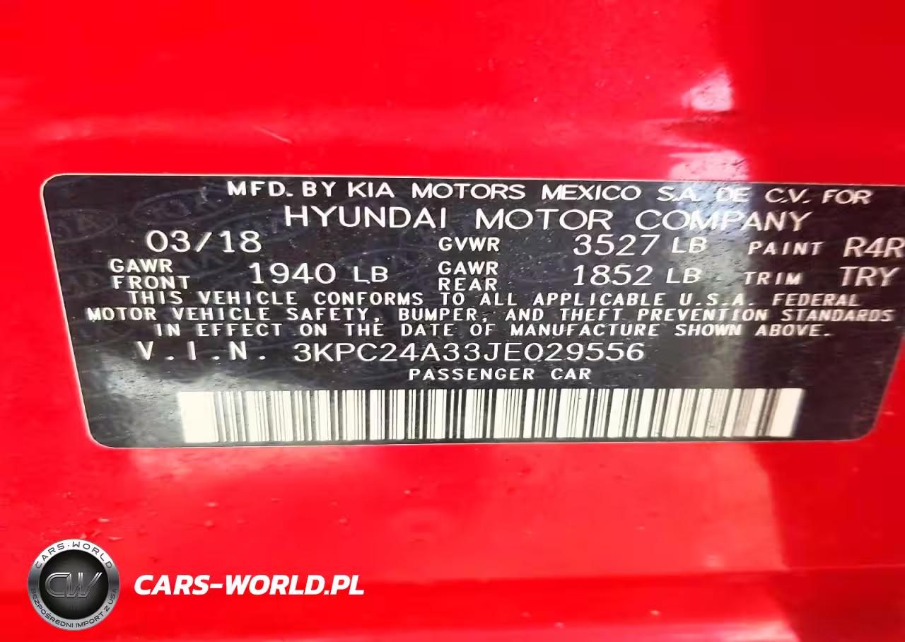 2018 Hyundai Accent Se VIN:3KPC24A33JE029556 - 12