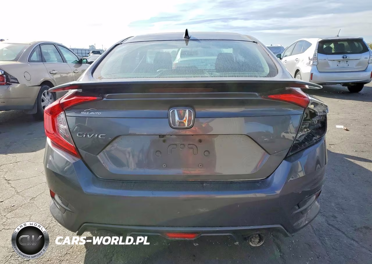 2018 Honda Civic Ex VIN:2HGFC1E3XJH646610 - 6