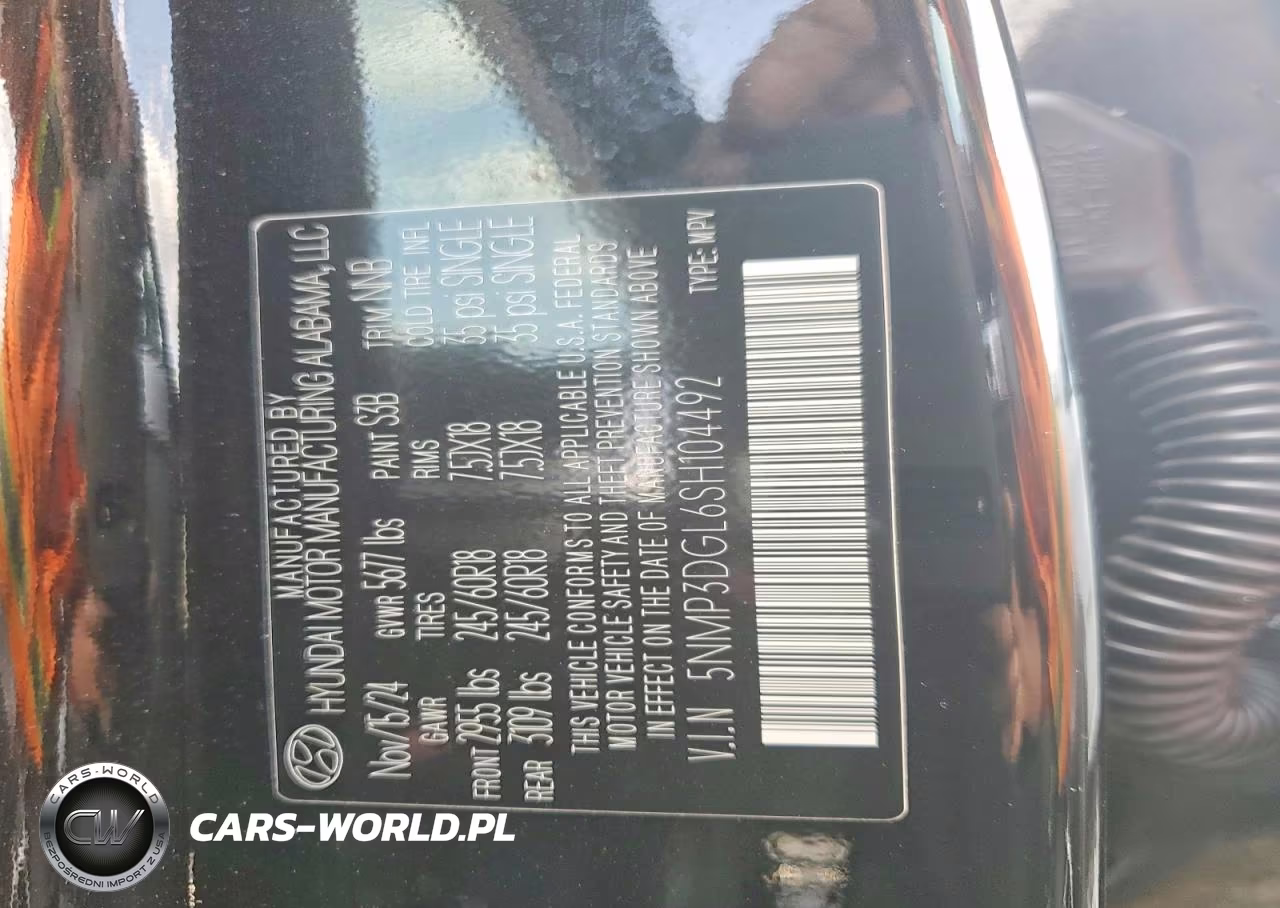2025 Hyundai Santa Fe Xrt VIN:5NMP3DGL6SH104492 - 12