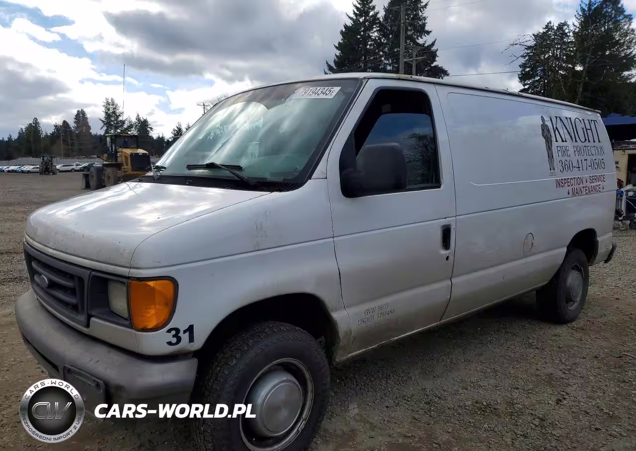 2004 Ford E250 Utility - Service Van