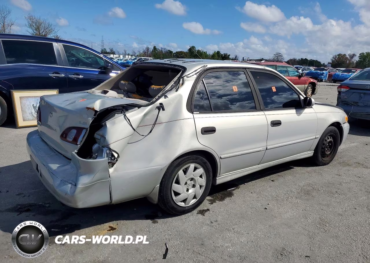 2000 Toyota Corolla Ve VIN:2T1BR12E3YC336899 - 3