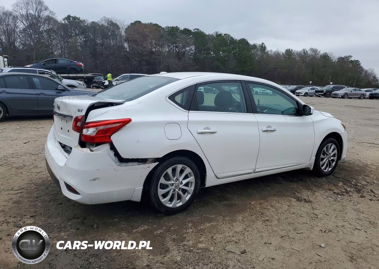 2018 Nissan Sentra Sv VIN:3N1AB7AP8JY274737 - 3