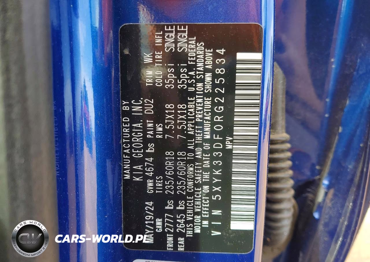 2024 Kia Sportage Ex VIN:5XYK33DF0RG225834 - 12