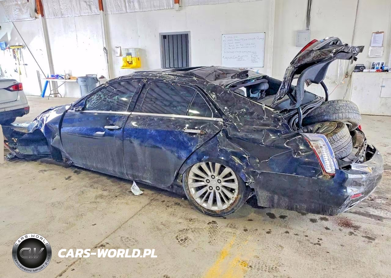 2015 Cadillac Cts Performance Collection VIN:1G6AS5SX2F0100036 - 2