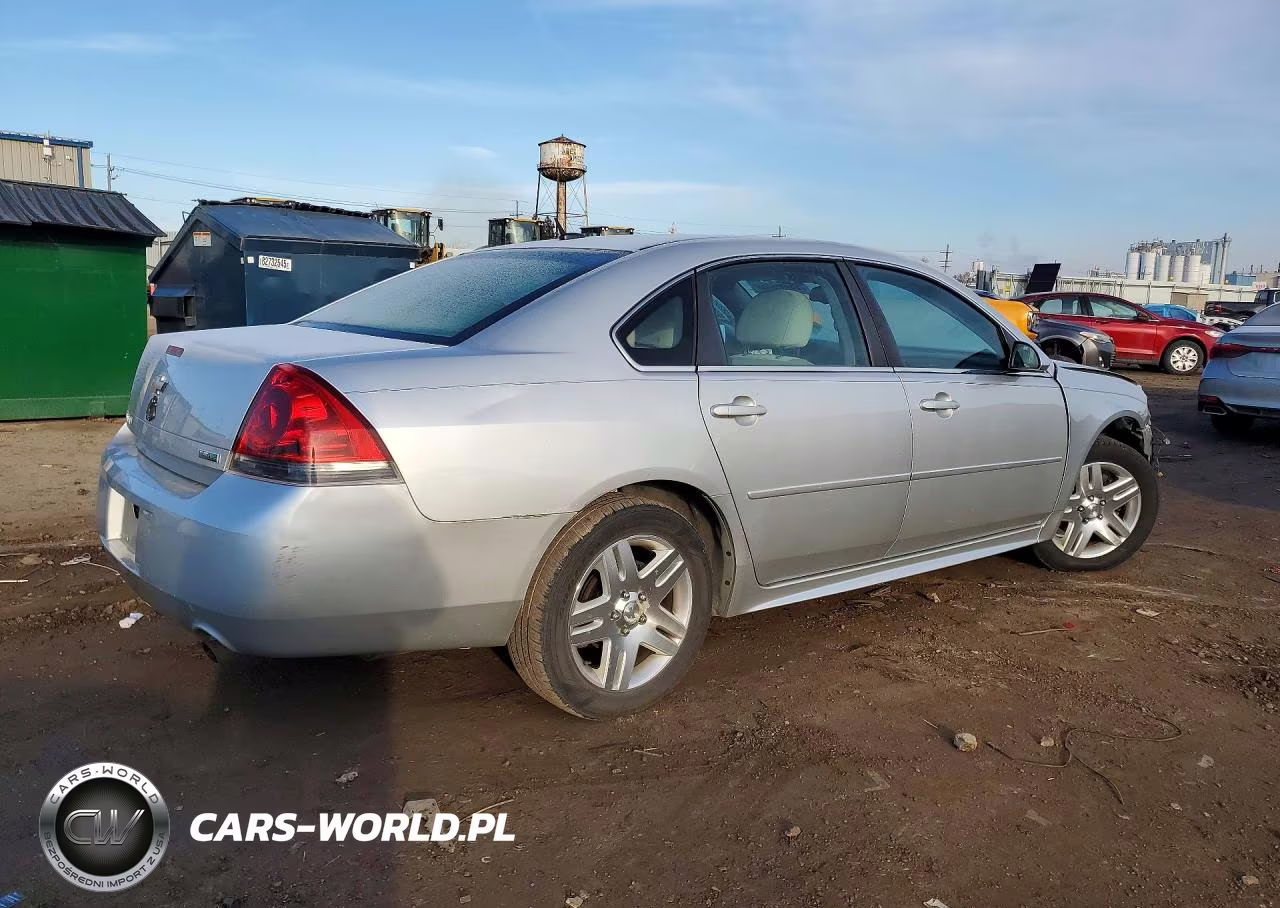 2013 Chevrolet Impala Lt VIN:2G1WG5E35D1110339 - 3