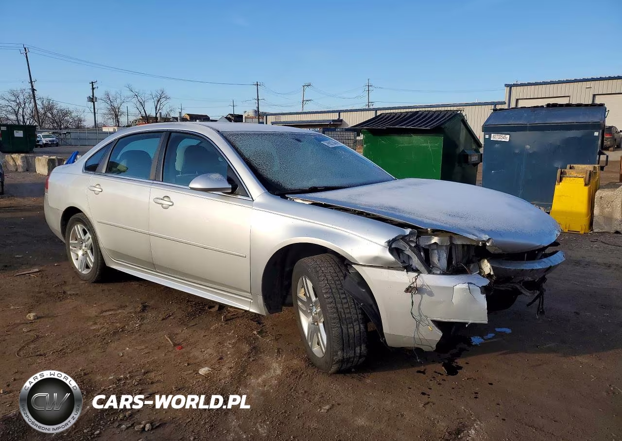 2013 Chevrolet Impala Lt VIN:2G1WG5E35D1110339 - 4
