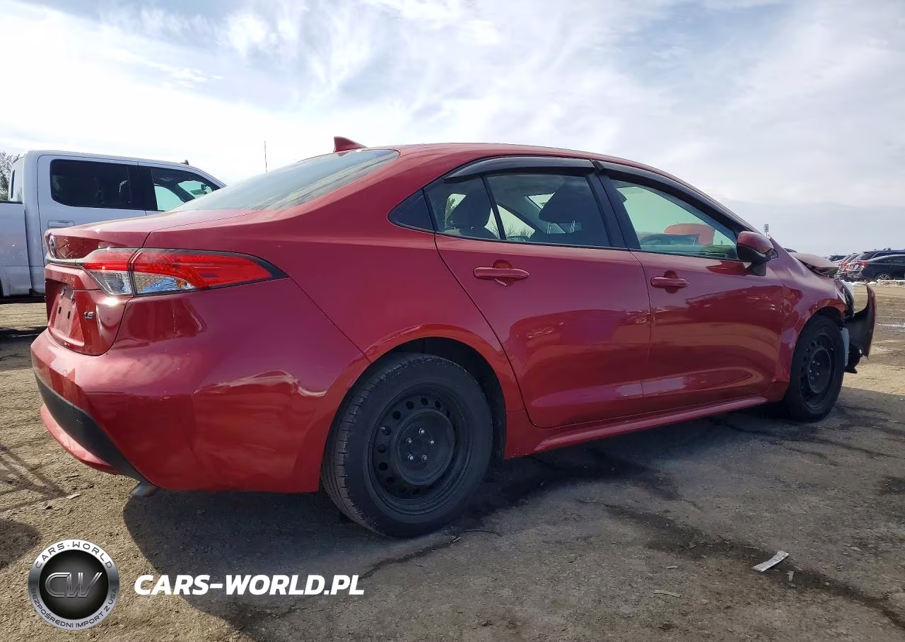 2020 Toyota Corolla Le VIN:JTDEPRAE6LJ005220 - 3